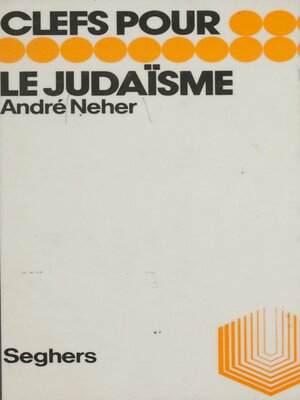 cover image of Clefs pour le judaïsme